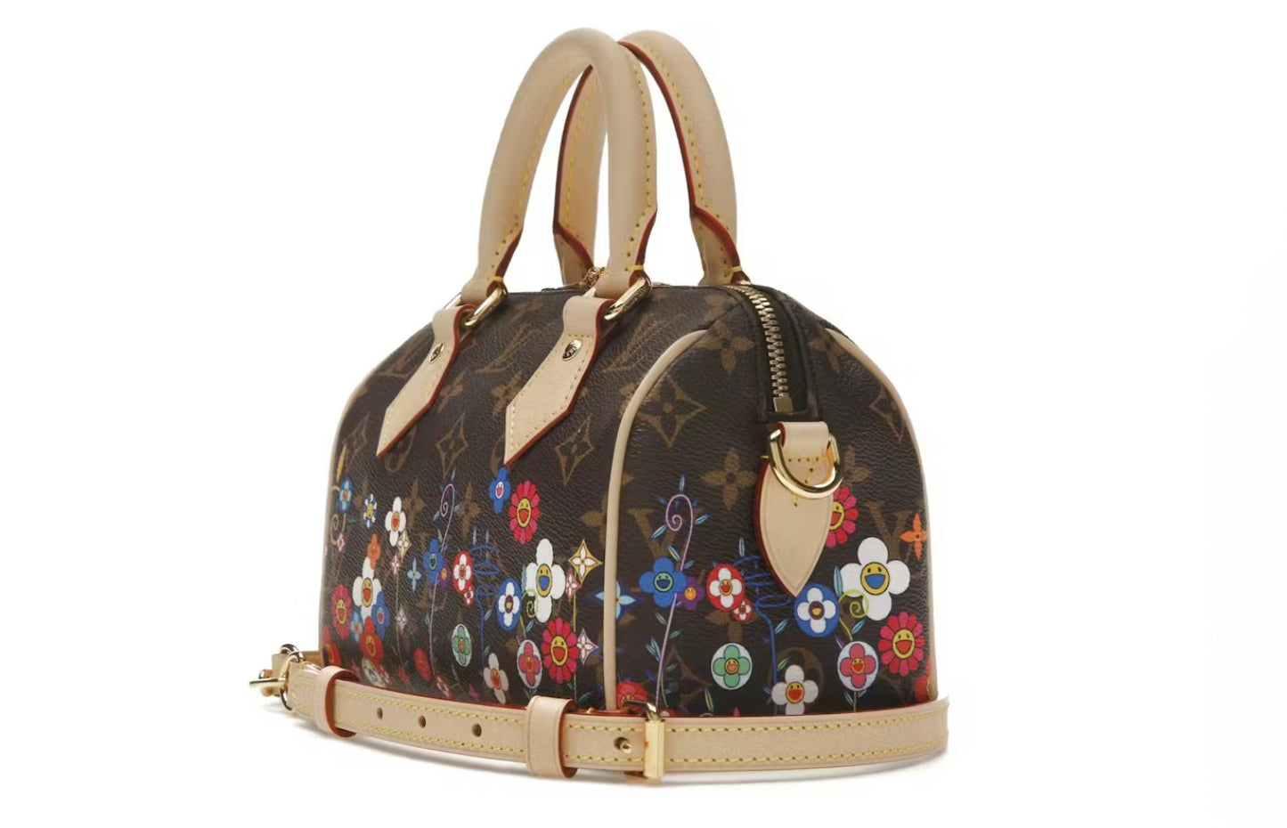 Louis Vuitton x Takashi Murakami Speedy Bandouliere (OG Quality)