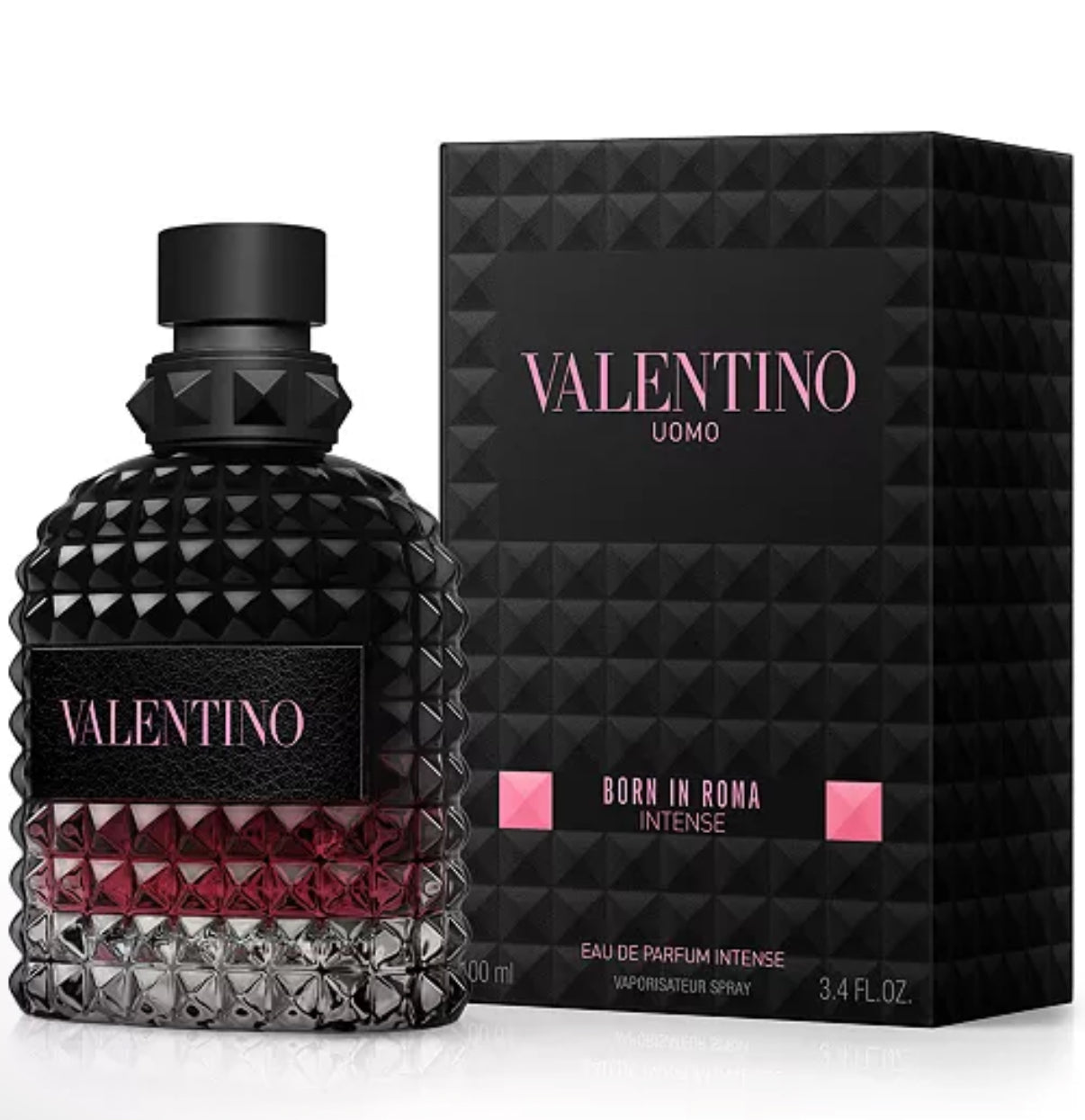 VALENTINO UOMO BORN IN ROMA INTENSE EAU DE PARFUM 3.4OZ