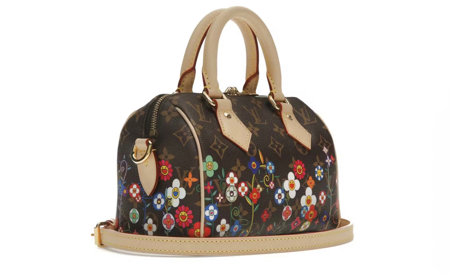 Louis Vuitton x Takashi Murakami Speedy Bandouliere (OG Quality)