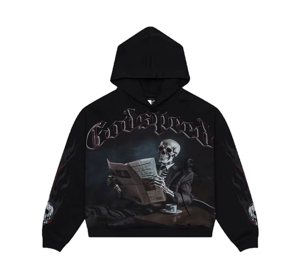 GodSpeed Black Monday Hoodie (Grey Wash)
