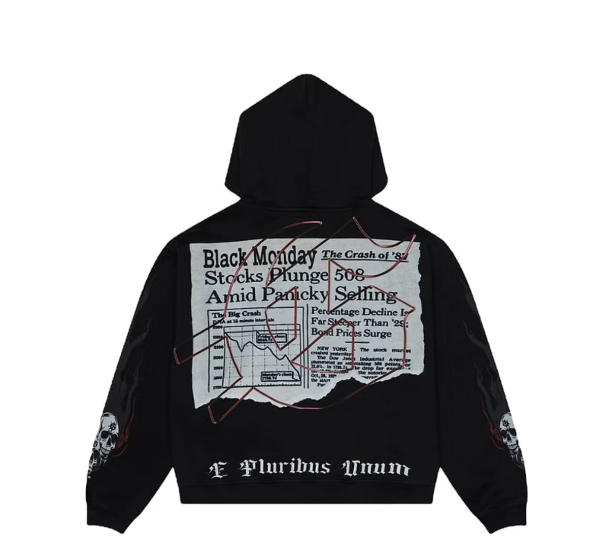 GodSpeed Black Monday Hoodie (Grey Wash)
